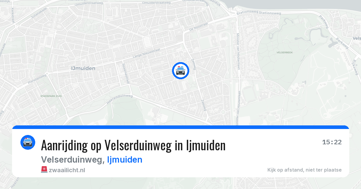 Aanrijding op Velserduinweg in Ijmuiden — 2 jun 2026