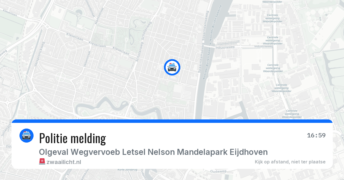 Politie melding — 30 jun 2026