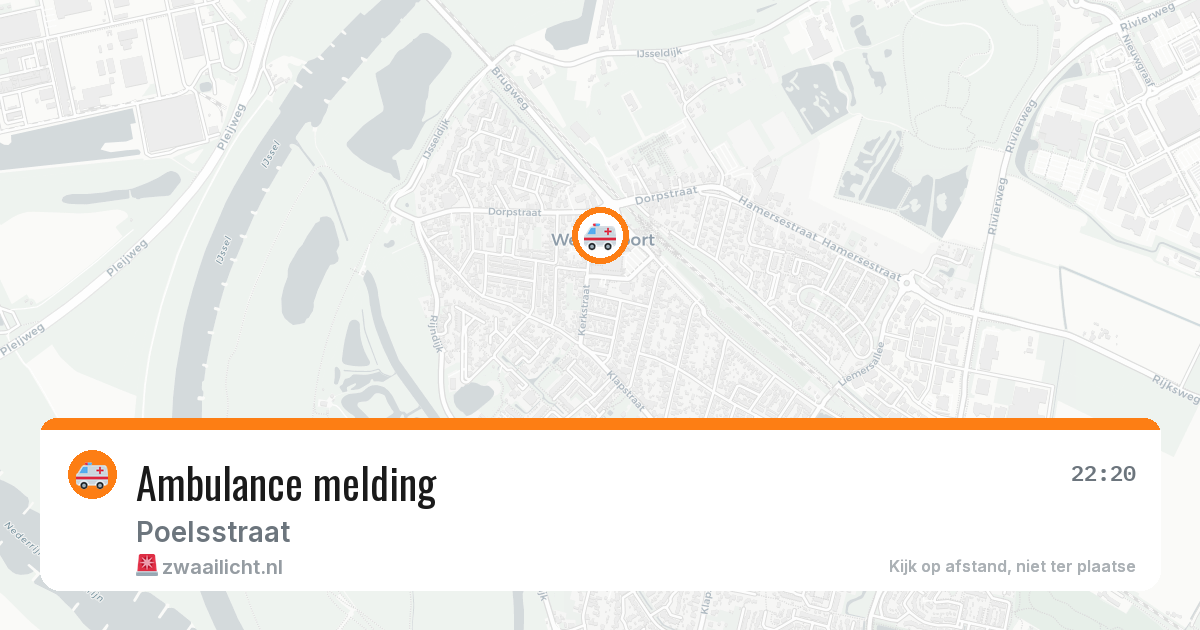 Ambulance melding — 4 jun 2026