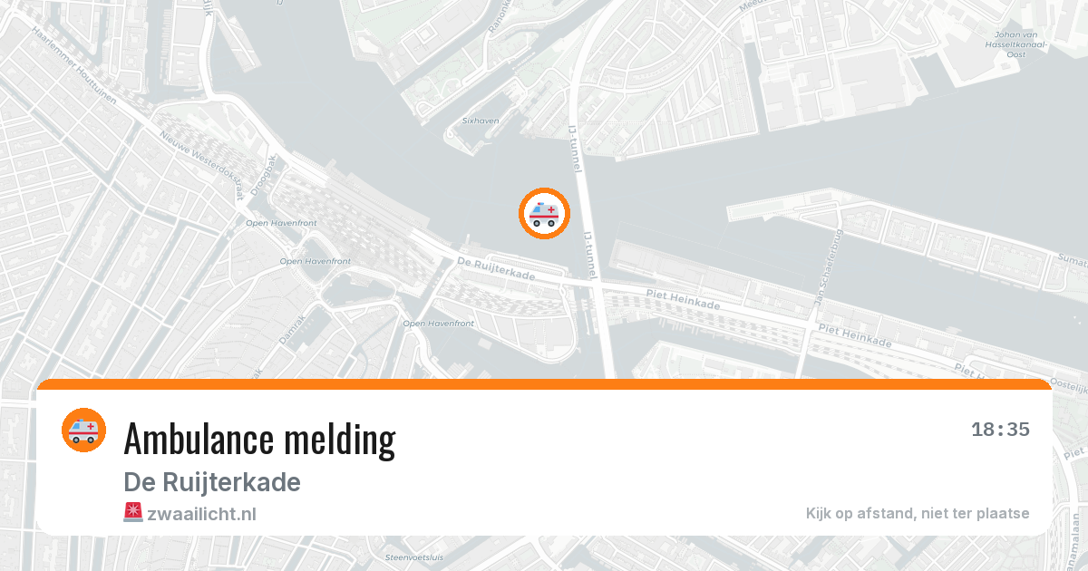 Ambulance melding — 30 jun 2026