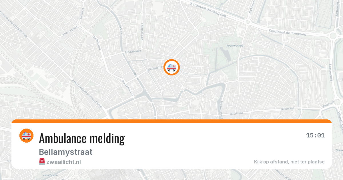 Ambulance melding — 24 jun 2026