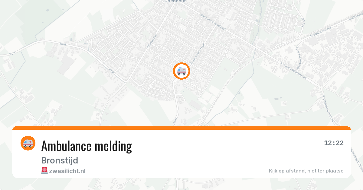 Ambulance melding — 25 jun 2026