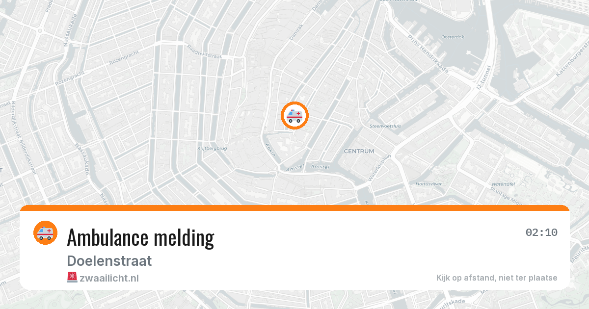 Ambulance melding — 26 jun 2026
