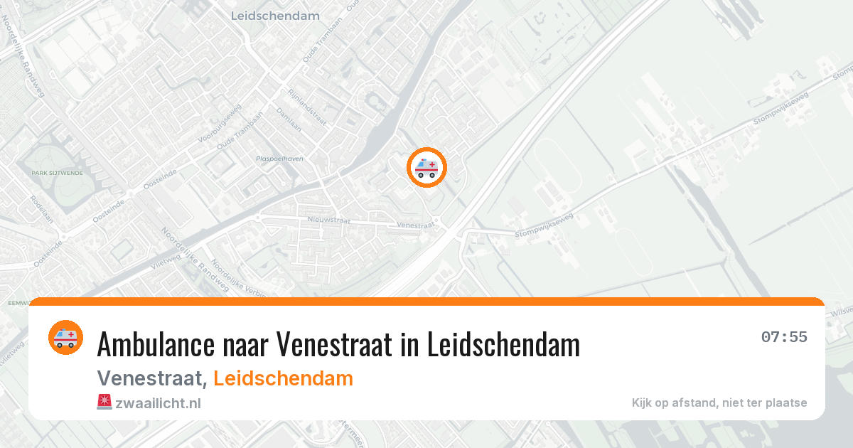 Ambulance naar Venestraat in Leidschendam — 3 jun 2026