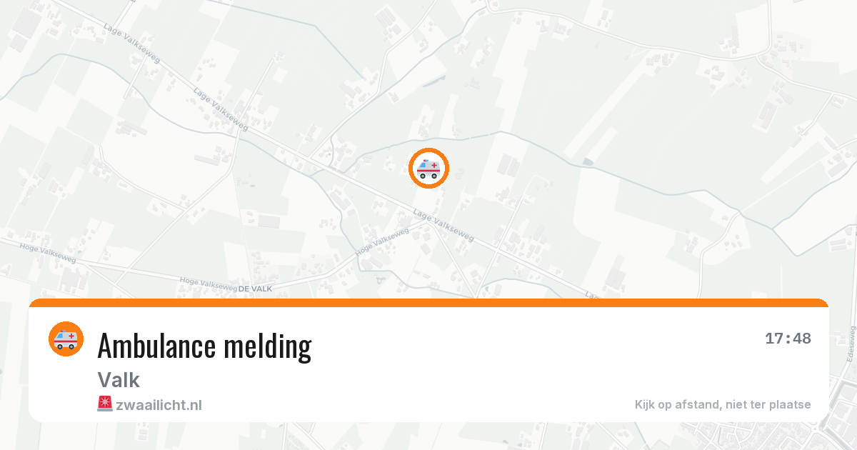 Ambulance melding — 2 jul 2026