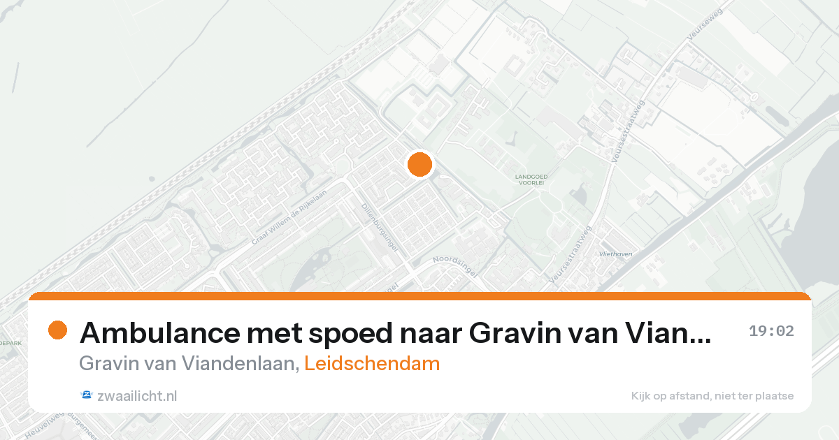 Ambulance met spoed naar Gravin van Viandenlaan in Leidschendam — 7 feb 2026