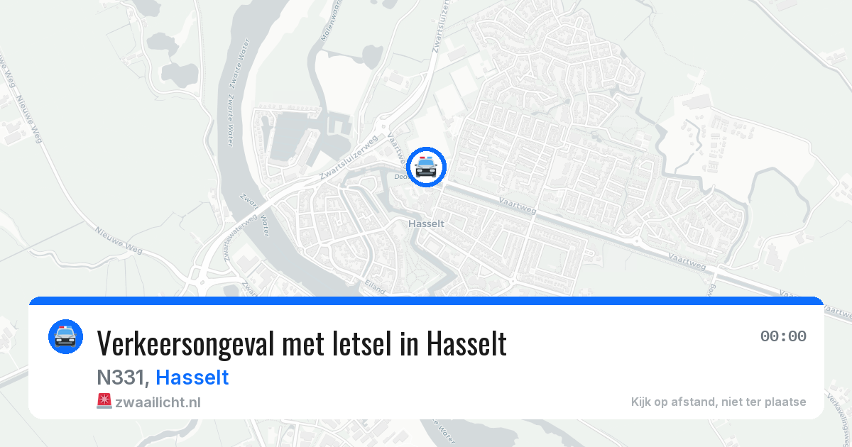 Verkeersongeval met letsel in Hasselt — 23 jun 2026