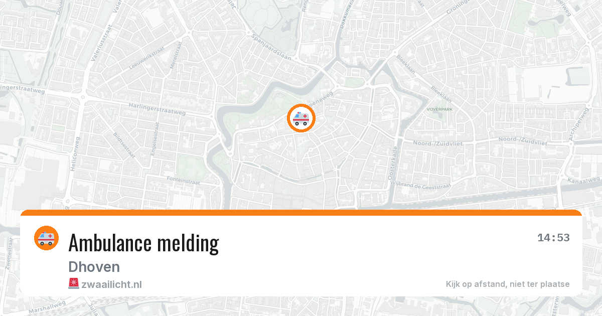 Ambulance melding — 19 jun 2026