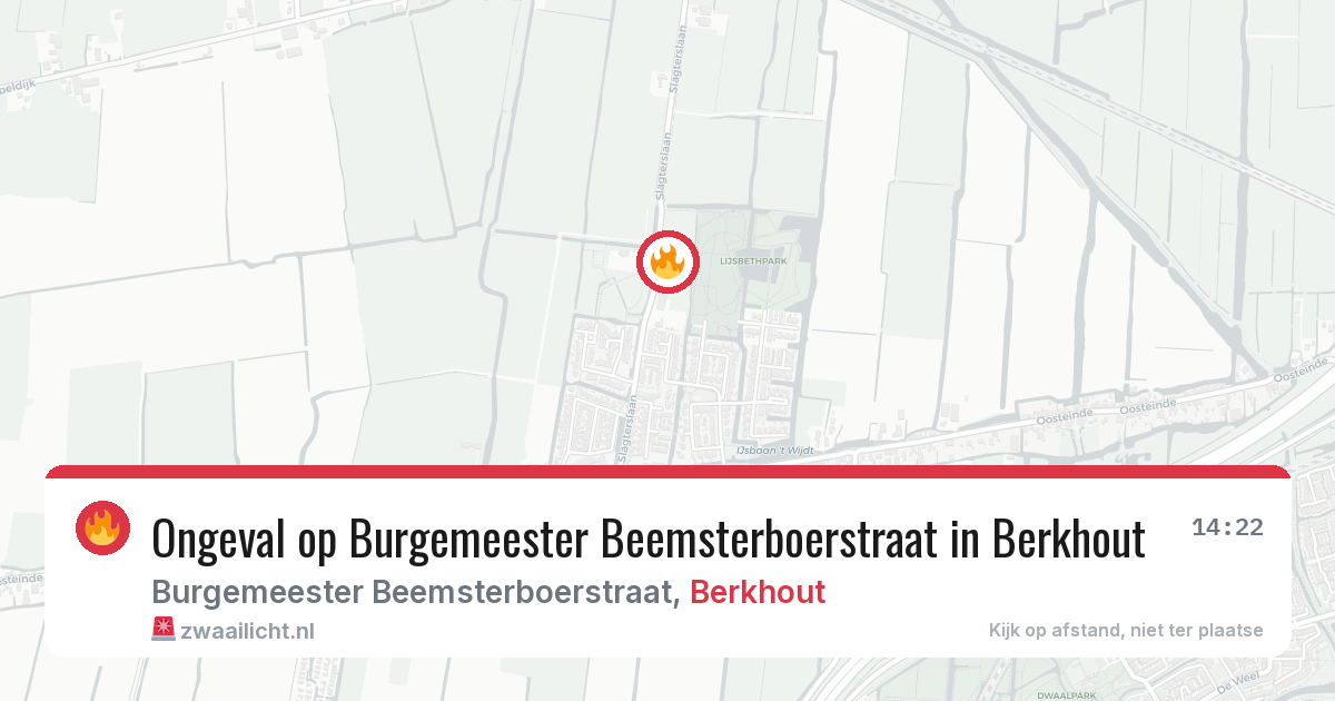 Ongeval op Burgemeester Beemsterboerstraat in Berkhout — 25 feb 2026