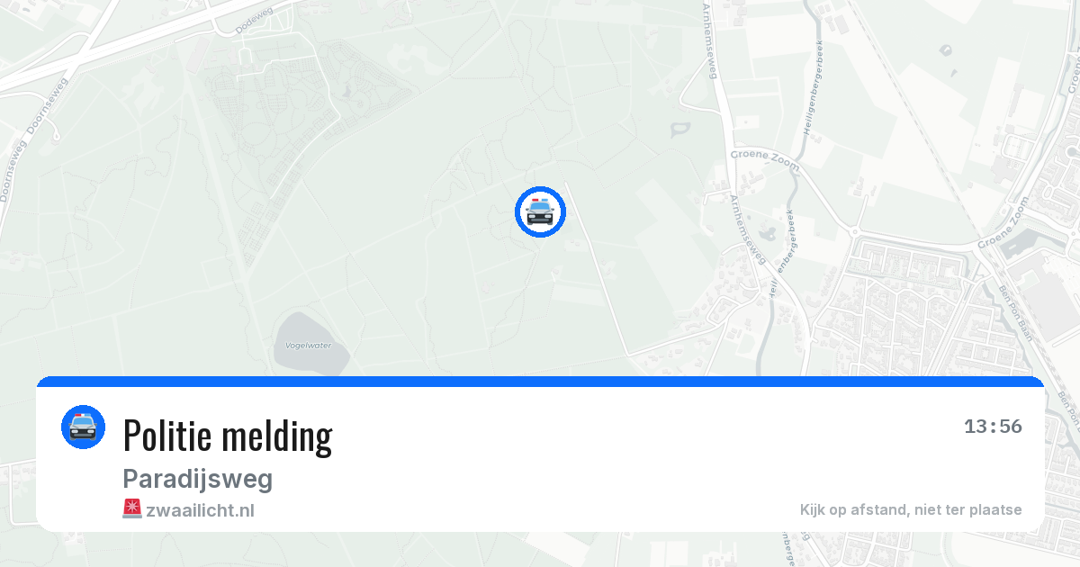 Politie melding — 7 jun 2026