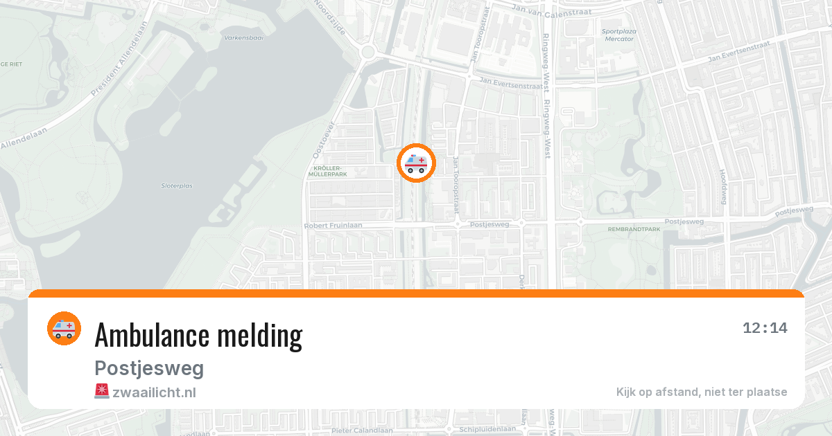 Ambulance melding — 25 jun 2026