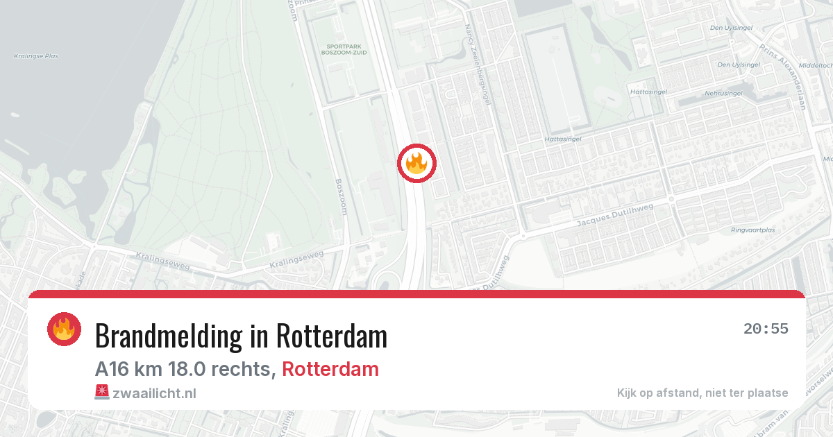Brandmelding in Rotterdam — 11 aug 2026