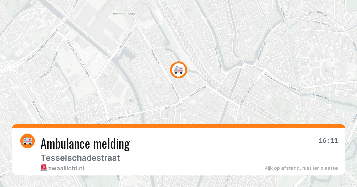 Ambulance melding — 26 jun 2026