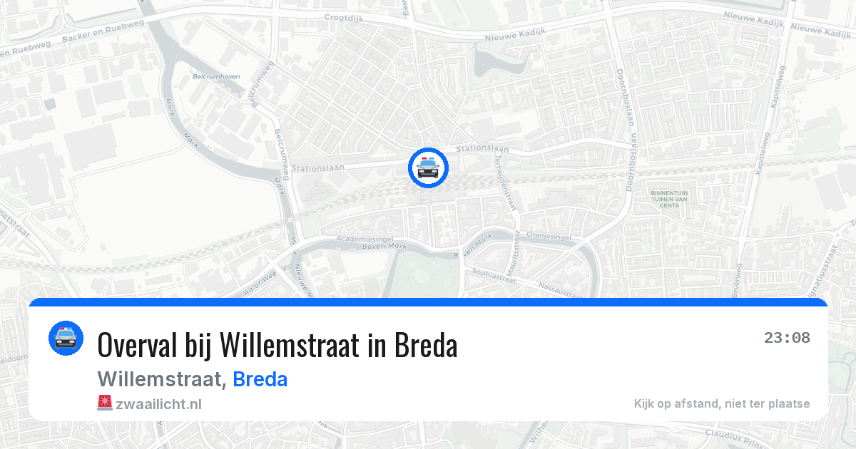 Overval bij Willemstraat in Breda — 28 jun 2026