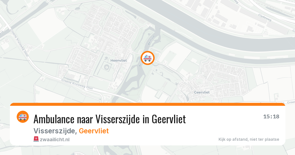 Ambulance naar Visserszijde in Geervliet — 10 jul 2026