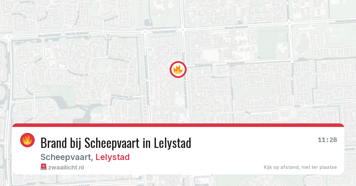 Brand bij Scheepvaart in Lelystad — 3 jun 2026