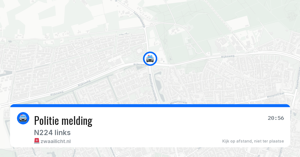 Politie melding — 5 mei 2026
