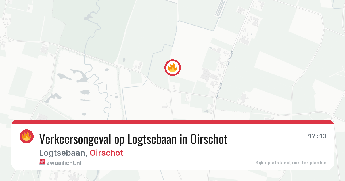 Verkeersongeval op Logtsebaan in Oirschot — 19 mrt 2026