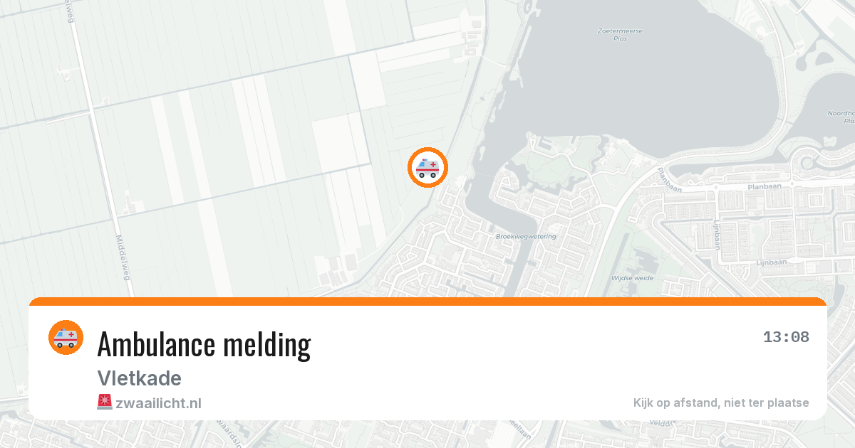 Ambulance melding — 30 jan 2026