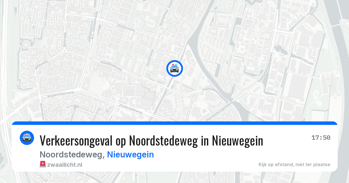 Verkeersongeval op Noordstedeweg in Nieuwegein — 22 apr 2026