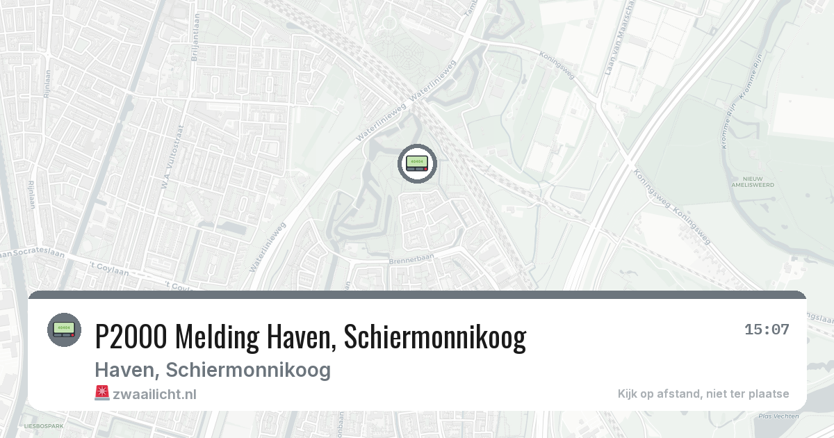 P2000 Melding Haven, Schiermonnikoog — 5 mei 2026