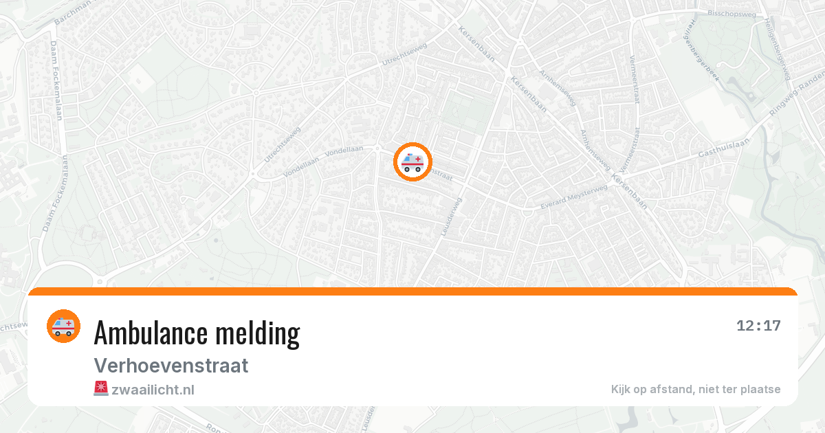 Ambulance melding — 23 jun 2026