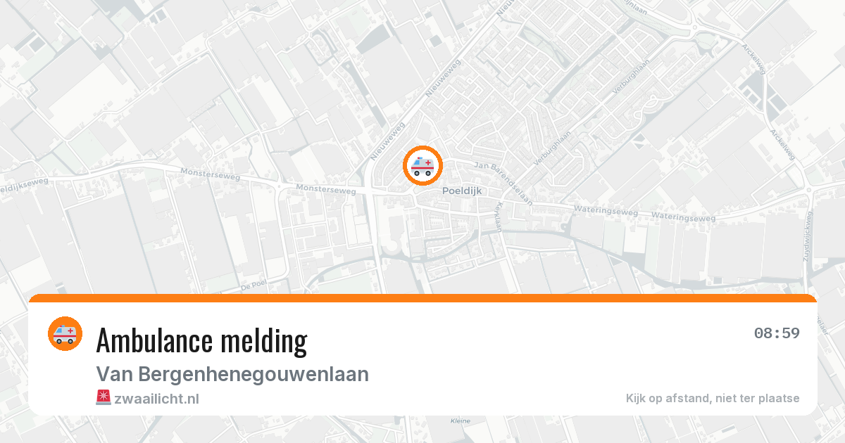 Ambulance melding — 2 mrt 2026