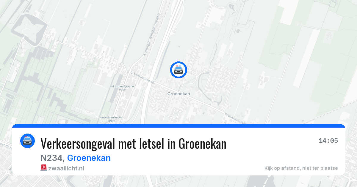 Verkeersongeval met letsel in Groenekan — 22 mei 2026