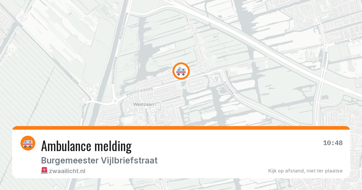 Ambulance melding — 30 jan 2026