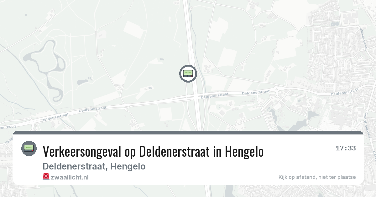 Verkeersongeval op Deldenerstraat in Hengelo — 1 jun 2026