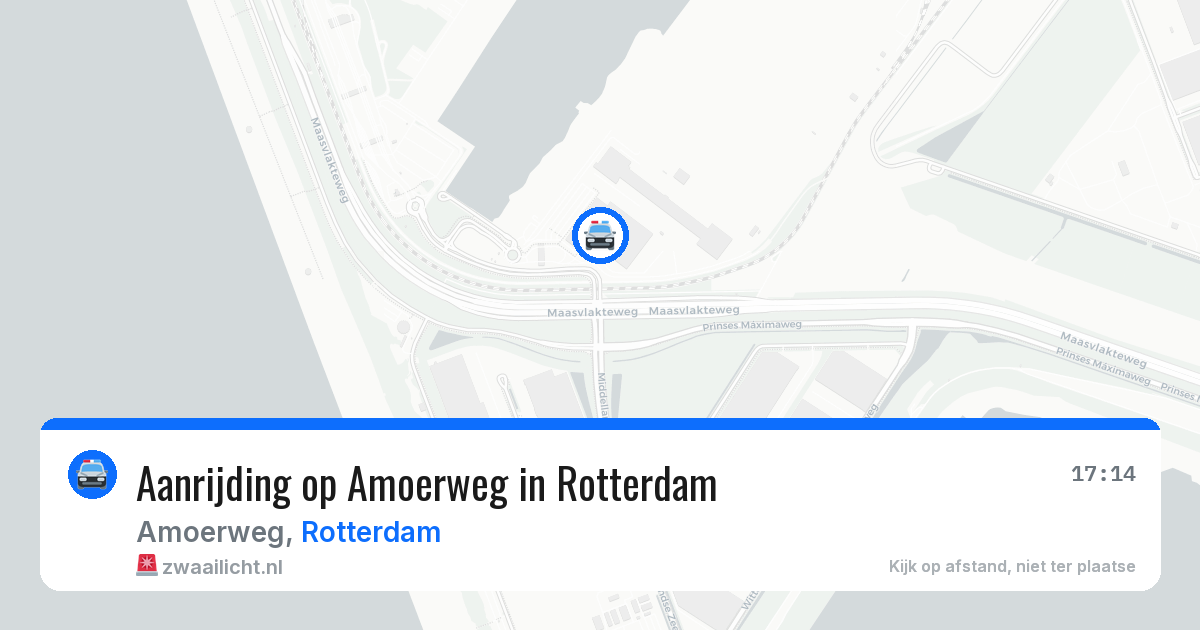 Aanrijding op Amoerweg in Rotterdam — 2 jul 2026