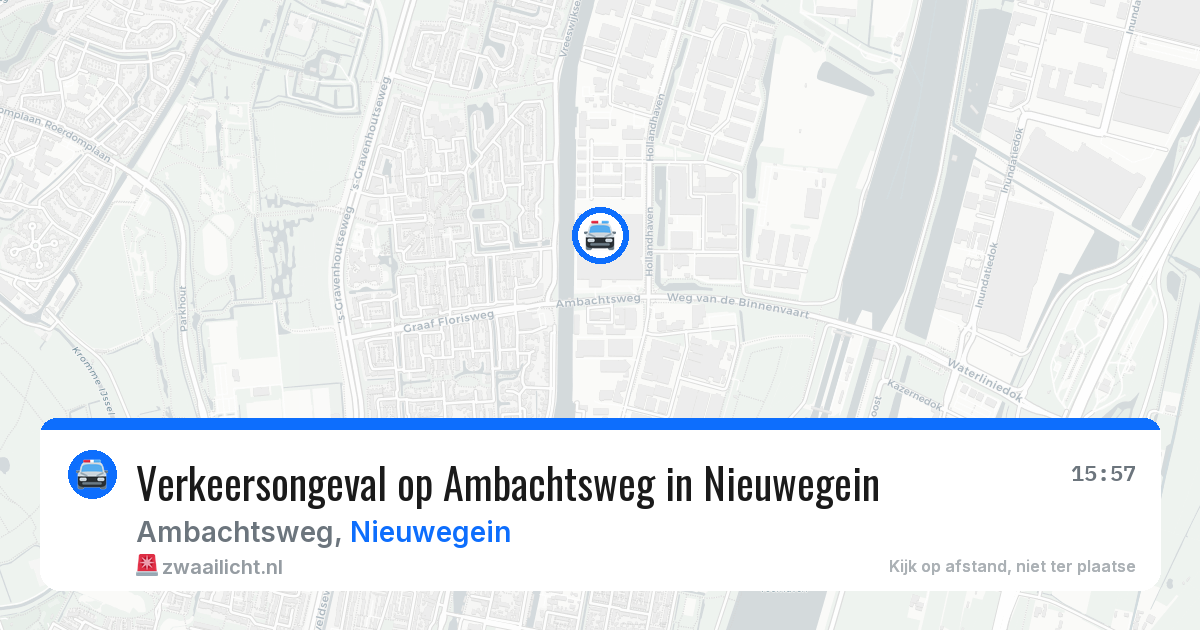 Verkeersongeval op Ambachtsweg in Nieuwegein — 17 jan 2026