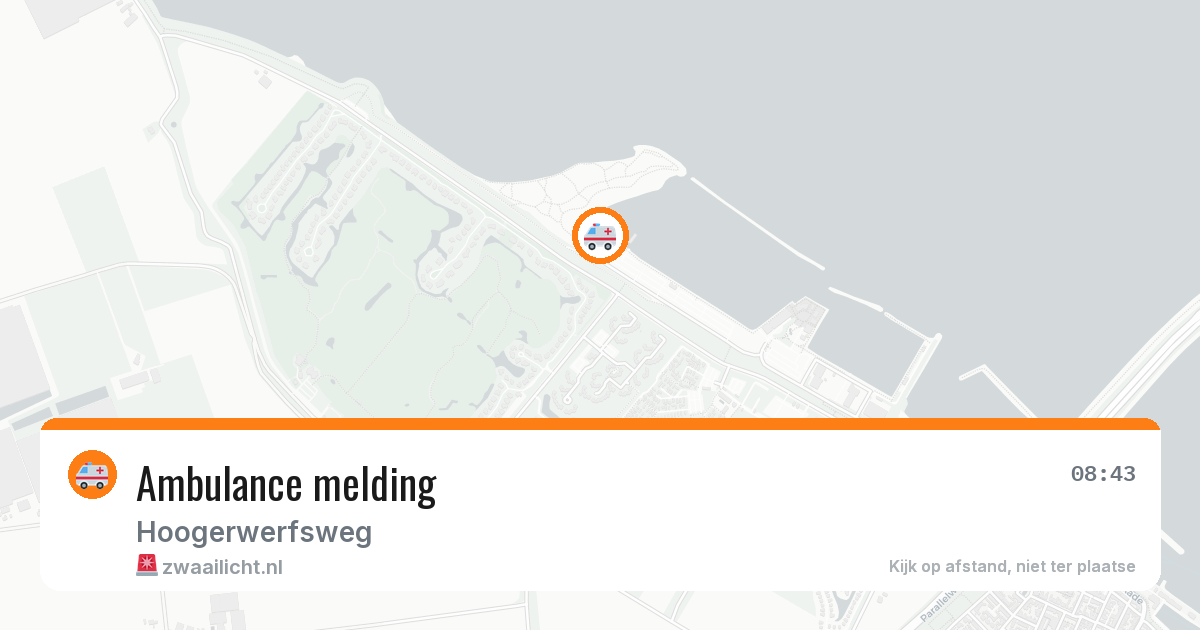 Ambulance melding — 3 apr 2026