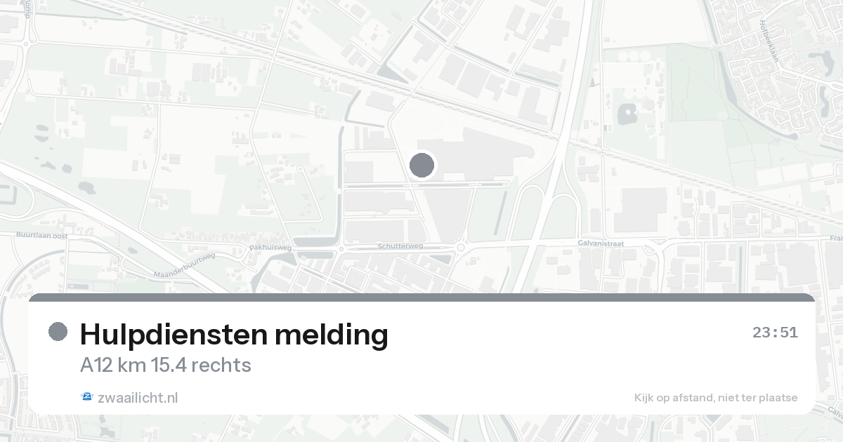 Hulpdiensten melding — 30 jan 2026 | 🚨 Zwaailicht.nl