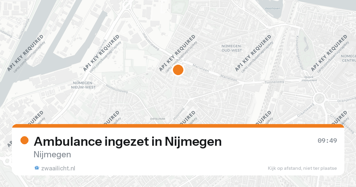 Ambulance ingezet in Nijmegen — 7 feb 2026
