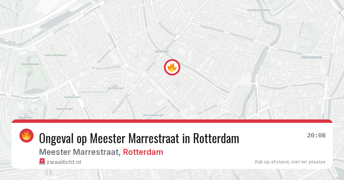 Ongeval op Meester Marrestraat in Rotterdam — 28 mei 2026