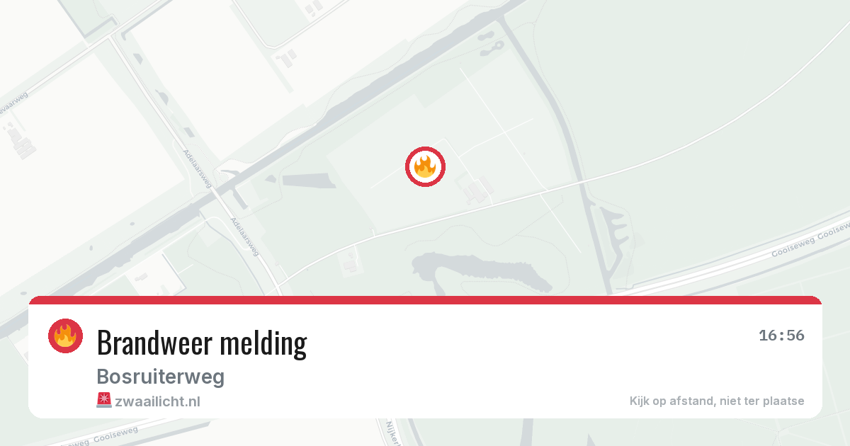 Brandweer melding — 26 jun 2026