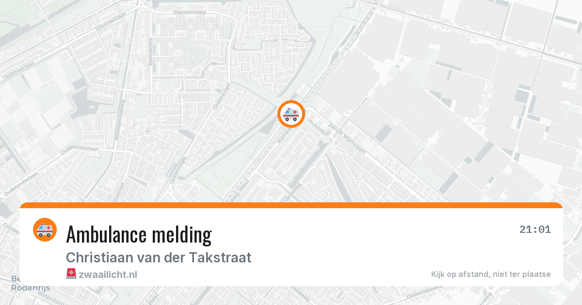 Ambulance melding — 11 jul 2026