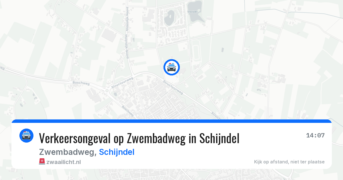 Verkeersongeval op Zwembadweg in Schijndel — 22 jun 2026