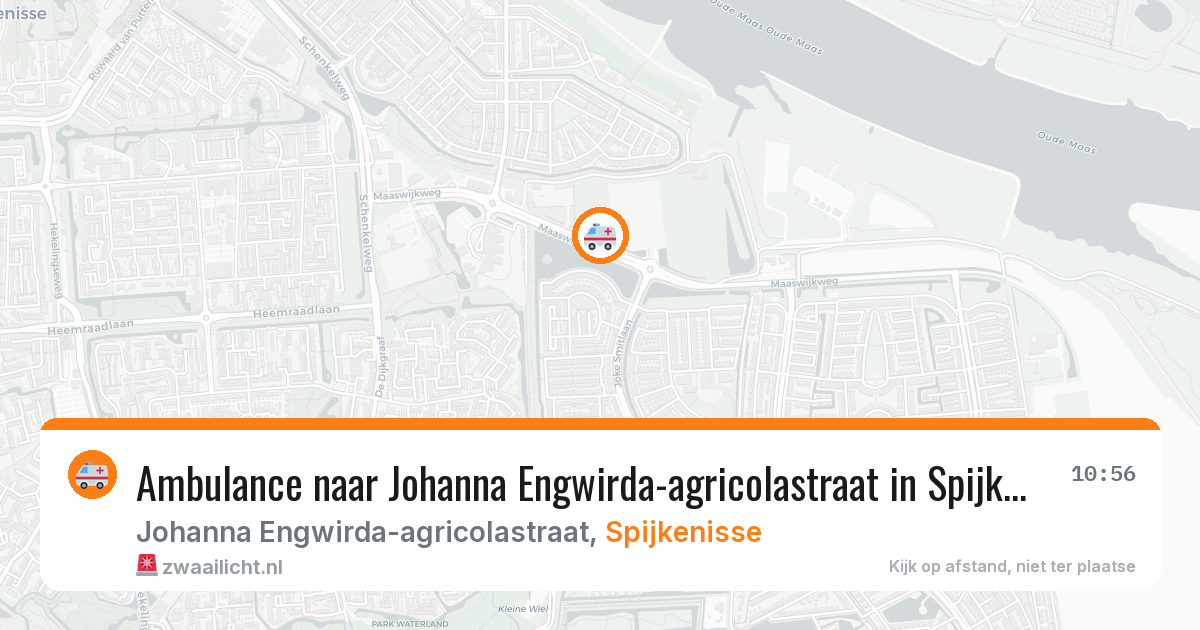 Ambulance naar Johanna Engwirda-agricolastraat in Spijkenisse — 29 mei 2026