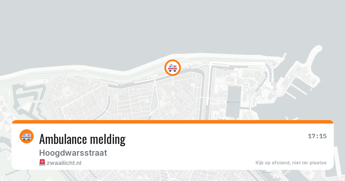Ambulance melding — 8 feb 2026