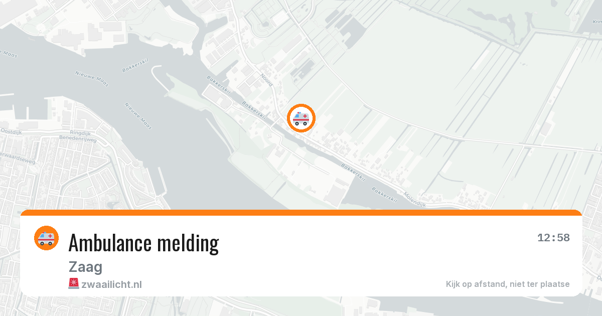 Ambulance melding — 2 jul 2026