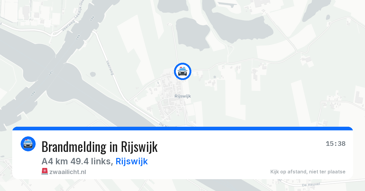 Brandmelding in Rijswijk — 7 apr 2026