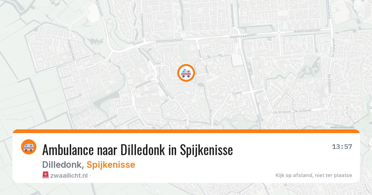 Ambulance naar Dilledonk in Spijkenisse — 8 jun 2026