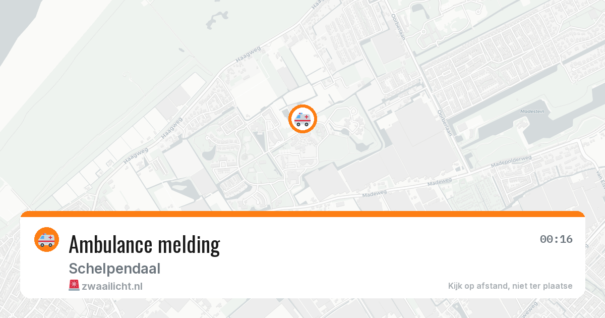 Ambulance melding — 10 jun 2026