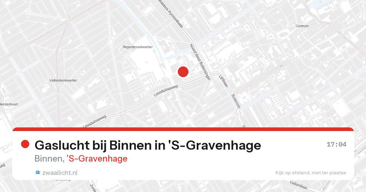 Gaslucht bij Binnen in 'S-Gravenhage — 28 aug 2026