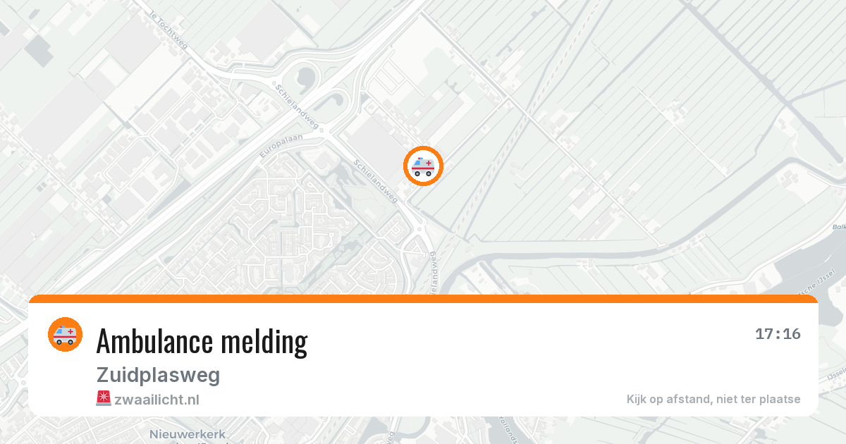 Ambulance melding — 2 jul 2026