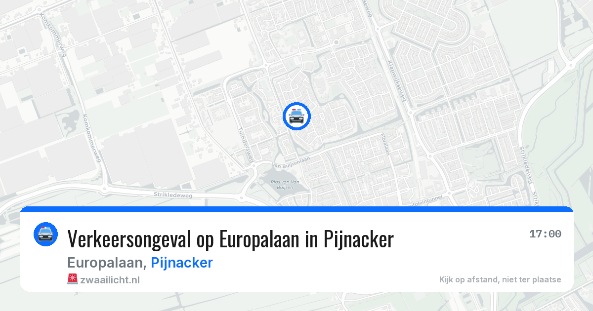 Verkeersongeval op Europalaan in Pijnacker — 4 jun 2026