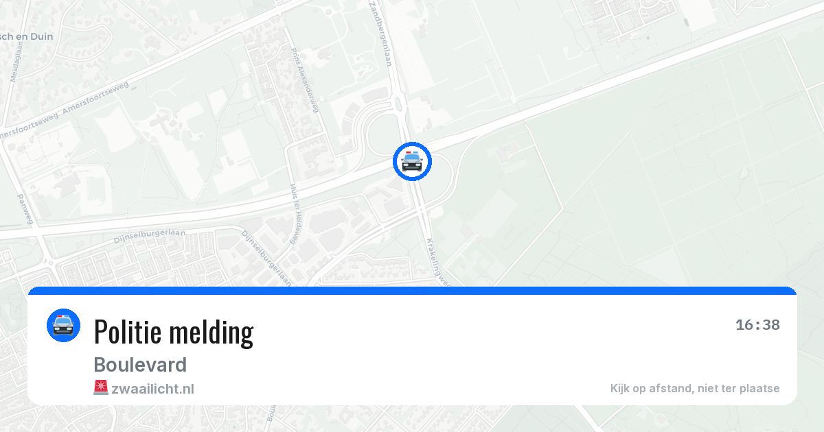Politie melding — 29 jun 2026