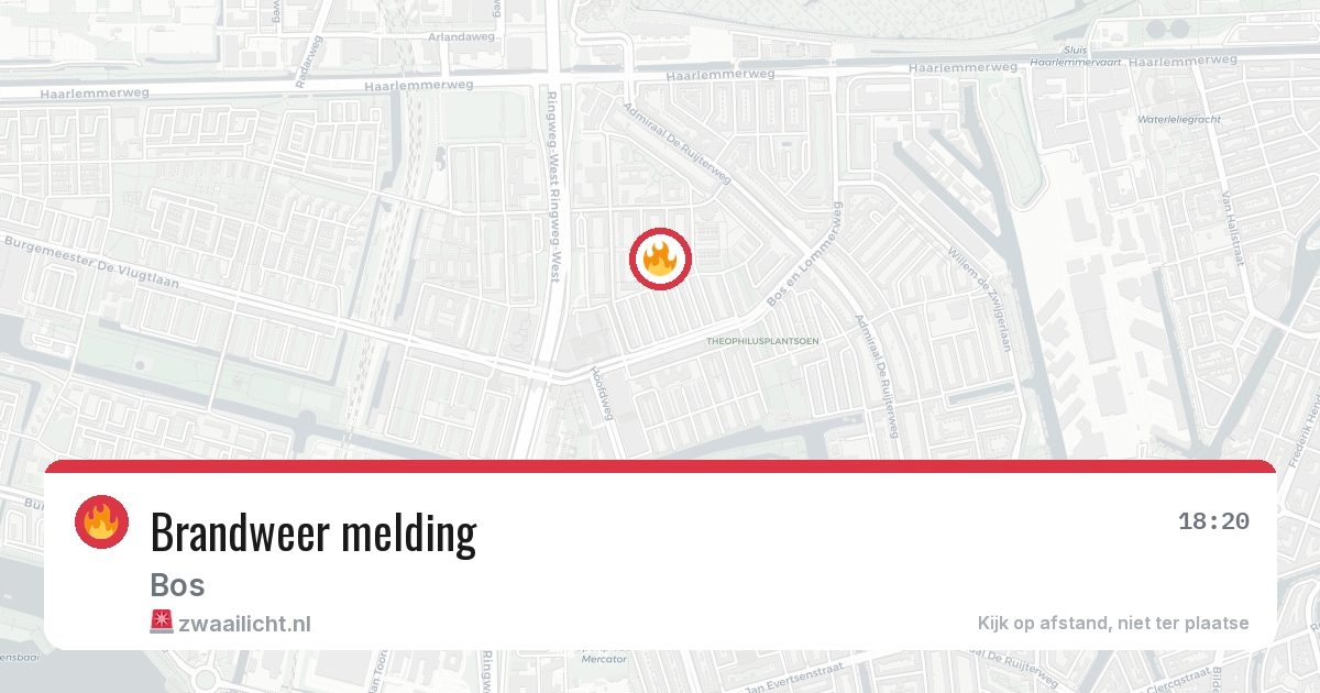 Brandweer melding — 3 jul 2026